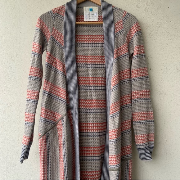 Anthropologie long open cardigan - Picture 2 of 11